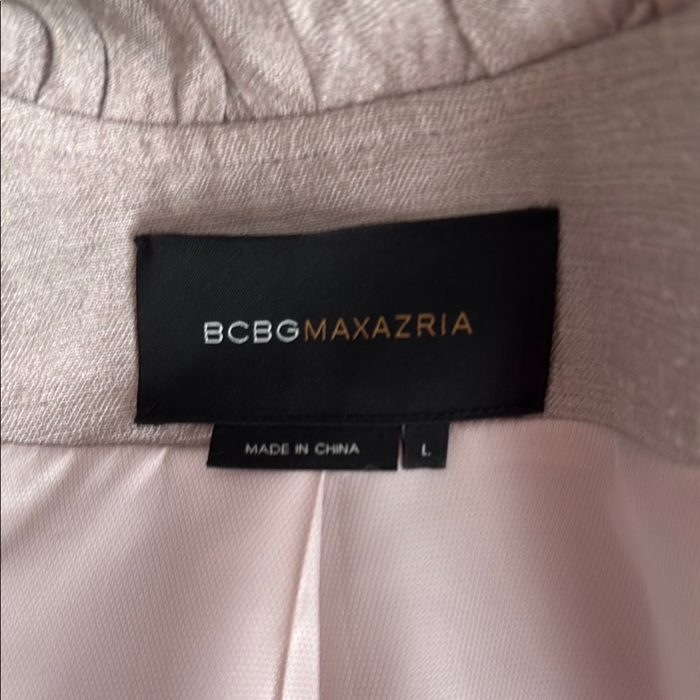 BCBGMaxAzria Pink Ruffled Blazer - Picture 6 of 6